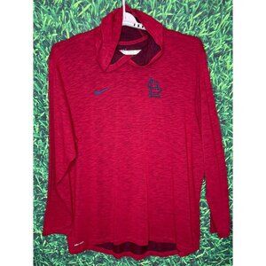 St. Louis Cardinals MLB The Nike Tee Dri-Fit Men’s 3XL Long Sleeve Hooded Shirt